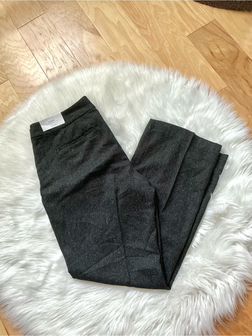 Ann Taylor Factory Speckled Trousers Size 14 Curvy